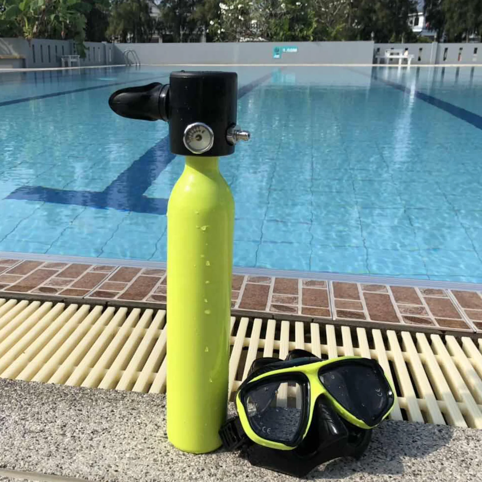 Air Scorkl Under Water 510 Minutes Easy Breath Mini Diving Scuba Air