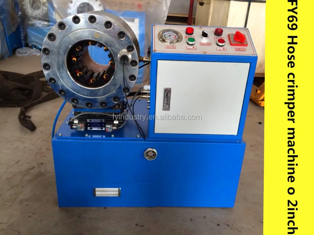 2 Inch 400v Fy69 Semiautomatic Fire Hose Assembly Crimping Machine Buy Hose Assembly Crimping