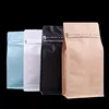 Storage Bag Stand Chain Wide Bottom Valve Zipper Zip Lock Coffee Tea Bag Packaging With Degassing Valve