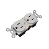 Factory price 125Vac 15 amp female industrial duplex plug socket for american canada mexico market