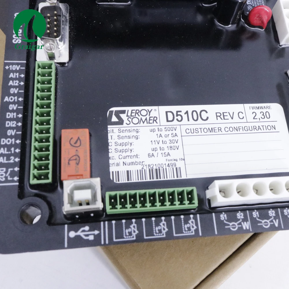 Original Avr D510c Generator Leroy Somer D510 Avr Automatic Voltage