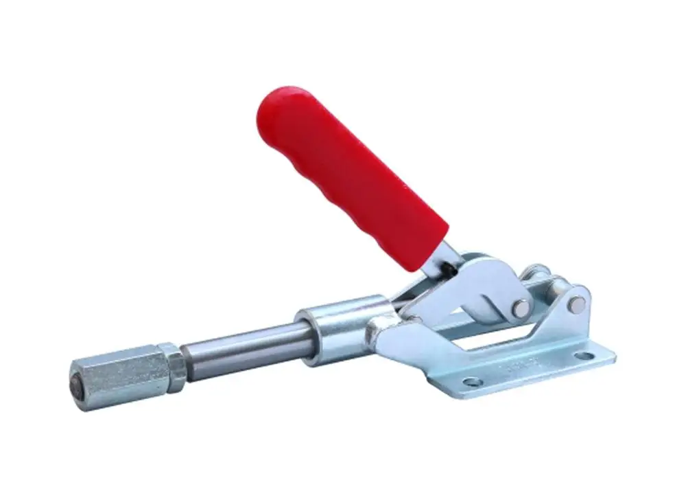 GH-36010 Toggle Clamp,Iron Galvanized Quick Fixed Toggle Clamp Holding Latch Push Pull Action Hand Tool 