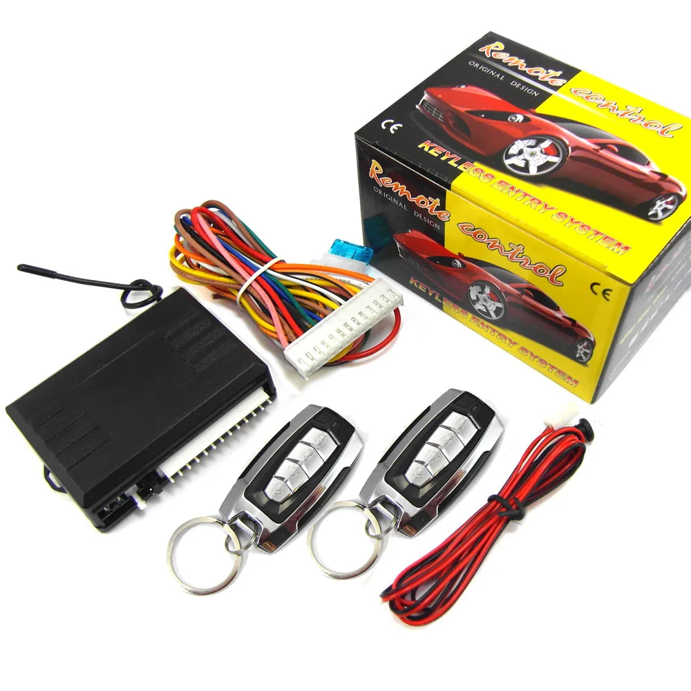 Universal Remote Control Central Locking Kit Car Door Lock Keyless