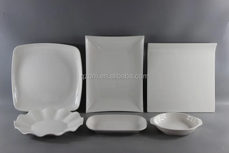 Porcelain Melamine Dinner Set Plastic Tableware Set
