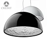 Modern New Classical Indoor Led Resin Hanging Circle Round Pendant Lamp