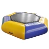 new fun games cheap inflatable water game pool floating trampoline