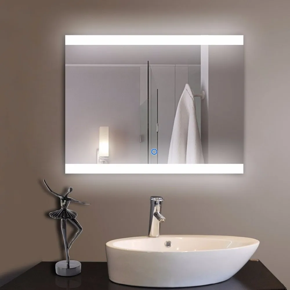 Frameless Design Portrait Or Landscape Bunnings Wall Vanity Full