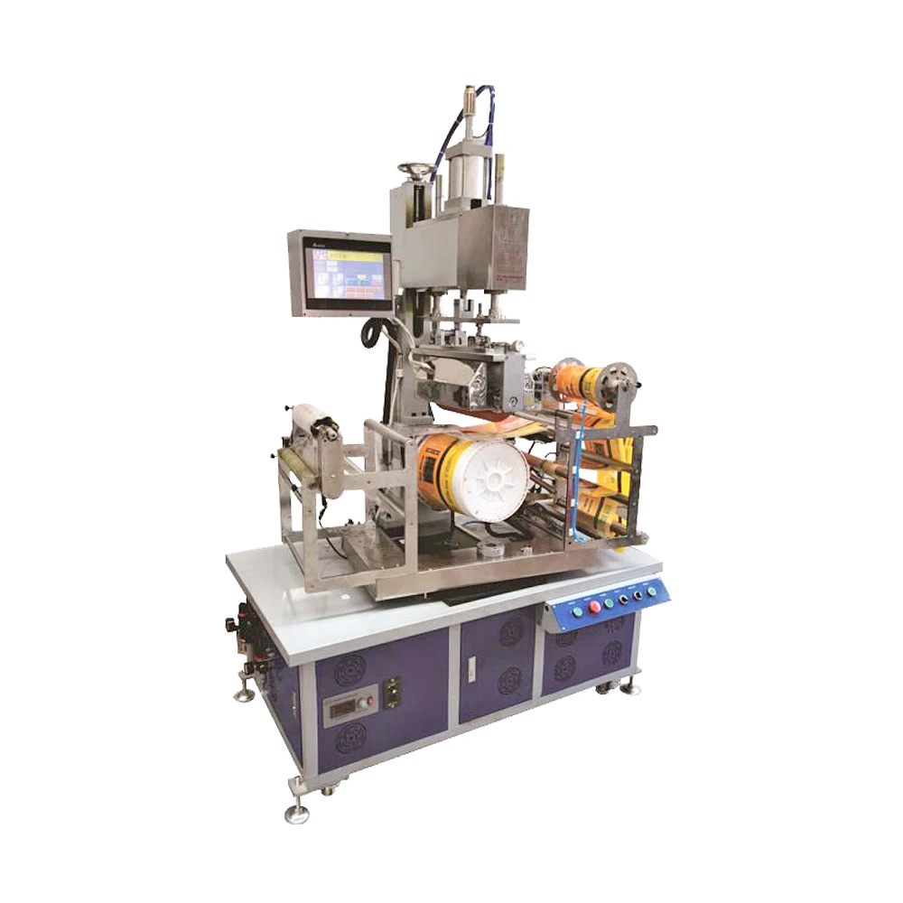 uc 600 自动瓶子旋转热转印贴标机