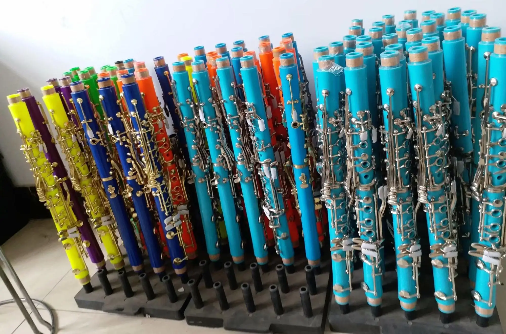 Wholesale 17 Keys Bb Tone Red Colour For Sale (dycl180rd