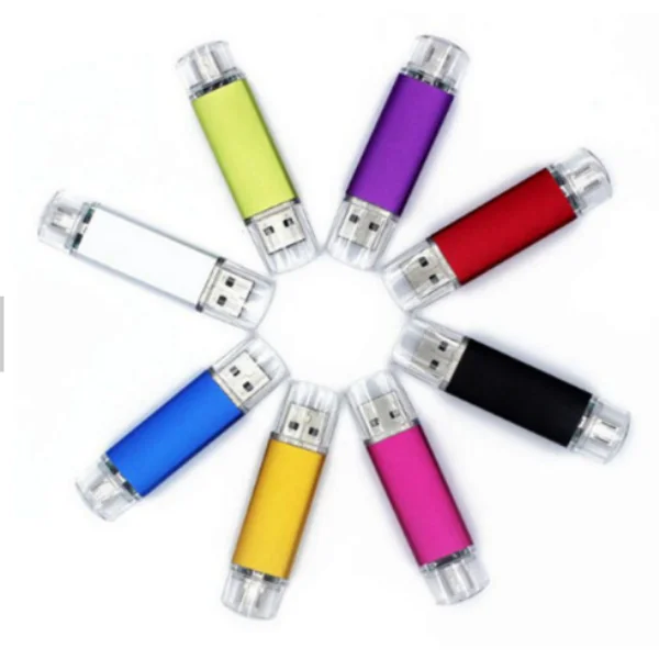 4GB 8GB 16GB 32GB Custom Pendrive OTG USB2.0 Flash Drive Multicolor Pen Drive Mobile Available USB Drive - ANKUX.COM