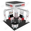 Latest new Product Trade Show Booth Display Led Letter Sign and Company Logo expo stand exhibition