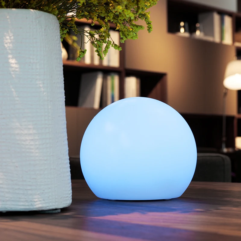 Alexa voice control atmosphere table lamp mobile smart lighting APP ball shape night light