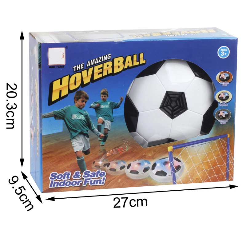 Hover Soccer Ball Air Power Football With Disk Goal Led Light And Music ...