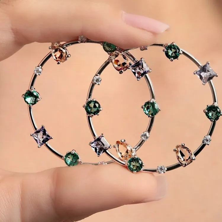 Colored Fusion Stone Necklace Fashion Brazilian Fusion Jewelry Buy