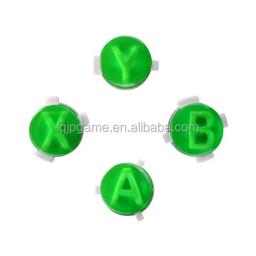 For Xbox One ABXY Buttons Transparent Controller Buttons Replacement Kit (ABXY) For Xbox One Controller