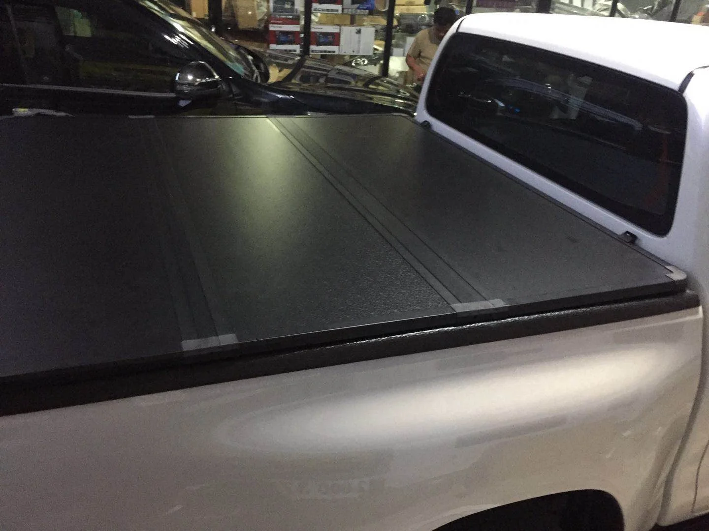 Hot Sale On Amazon Trifold Bakflip Design For American Truck Tonneau Cover Buy Hilux Revo Tonneau Cover Hilux Revo Tonneau Cover Hilux Revo Tonneau Cover Product On Alibaba Com