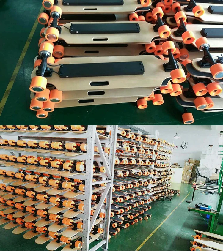 4 Wheels Electric Skateboard Kit With Remote Control Buy Skateboard