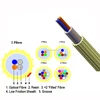 Ftth mini diameter 4 core single mode fiber optic cable