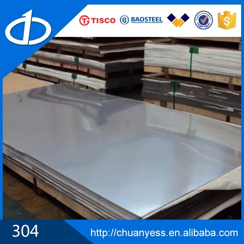 304 Food Grade Stainless Steel Sheet Cold Rolled Plate With Pvc Cover