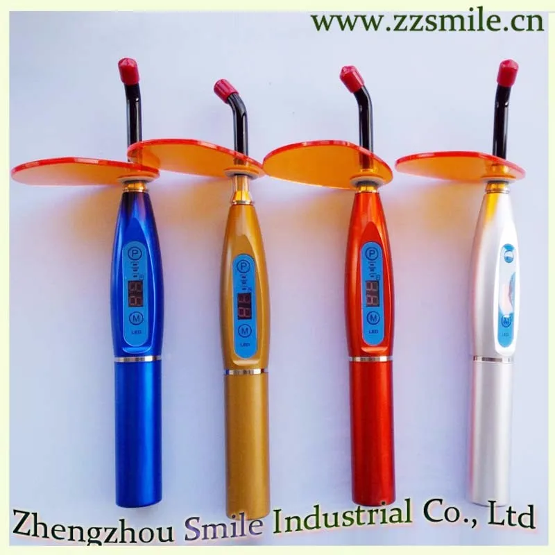 Rainbow Led Curing Light/colorful Plastic Wireless Dental Light Cure