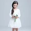 grenadine lace baby girl party wear dresses long sleeve cotton frock suit
