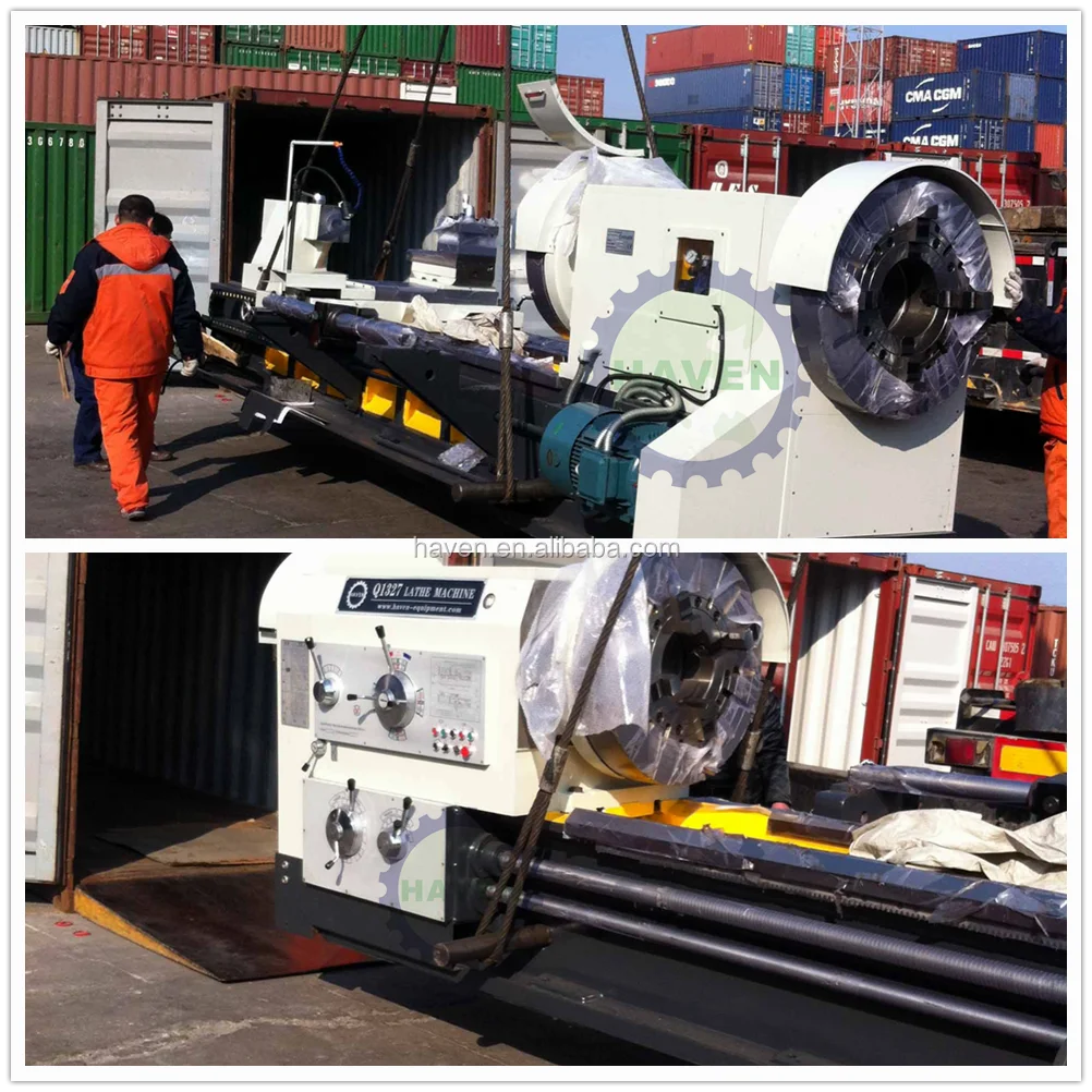 Qk1319 Pipe Threading Machine Pipe Screw Cutting Lathe Cnc Lathe