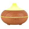 Home Office SPA Dark Wood 500ML Ultrasonic Aromatherapy Essential Oil Air Diffuser
