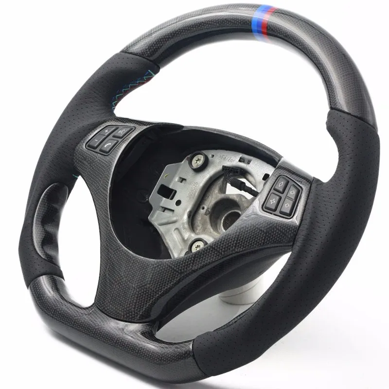 Customized Carbon Fiber Steering Wheel For Bmw E46 M3 Racing Sport