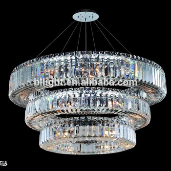 Crystal ring chandelier