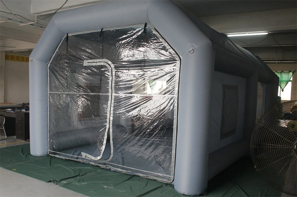 inflatable spray booth