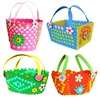 Yiwu factory supply Educational toys wholesale diy toys educational EVA woven basket Handmade DIY for children