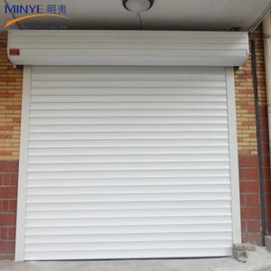 Aluminum Roll Up Door Opener Glass Garage Door Factory Price With Motor