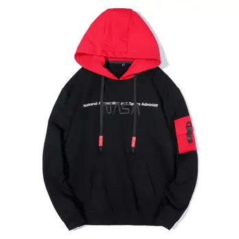 black branded hoodies