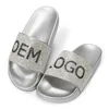 2019 Ready to ship new Fashion Bling diamond Slides Fast Custom Logo with low MOQ women sandals slippers