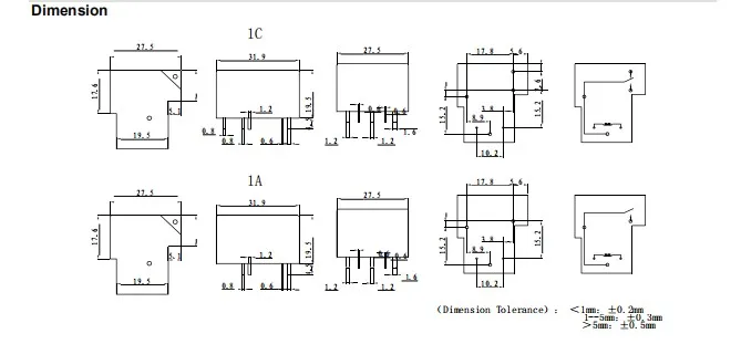 jqx 15f pcb 继电器 rele pcb 40a 24v 安全继电器