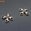SLand Jewellery Online wholesale glossy Rose gold plated Stainless Steel Lobster Clasps for Bracelet Necklace Jewelry Making