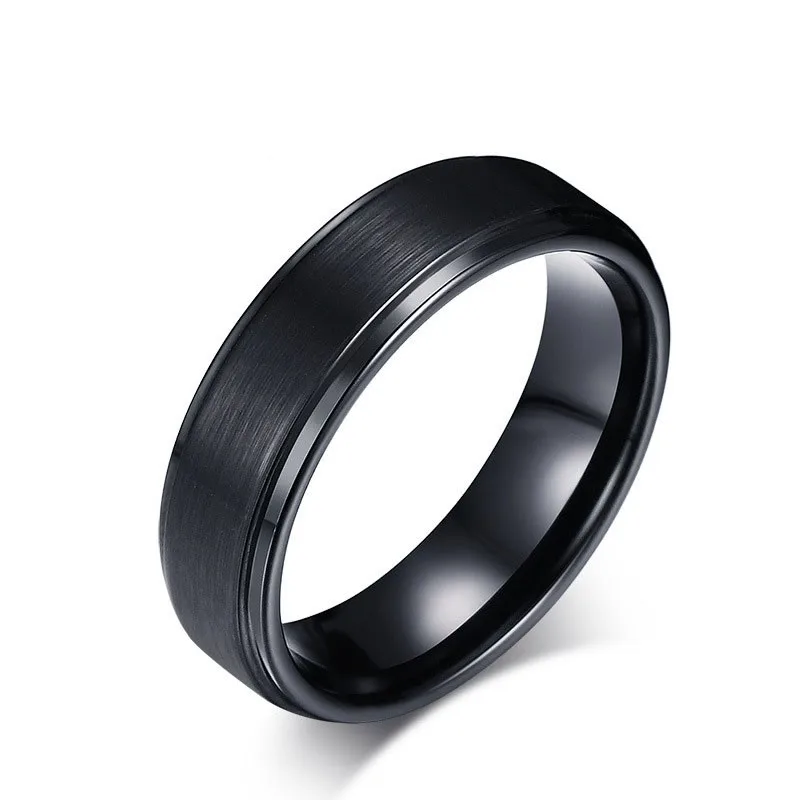 Black Tungsten Carbide Ring Simple Mens Ring Blanks Buy Black Tungsten Ring,Simple Ring,Mens