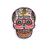 Promotional Embroidery Badges Custom Skull Embroidered Patches For Jackets