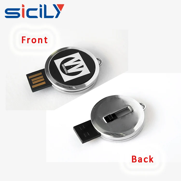 OEM Logo and color Rotate USB Flash Drive Memory Disk - ANKUX.COM