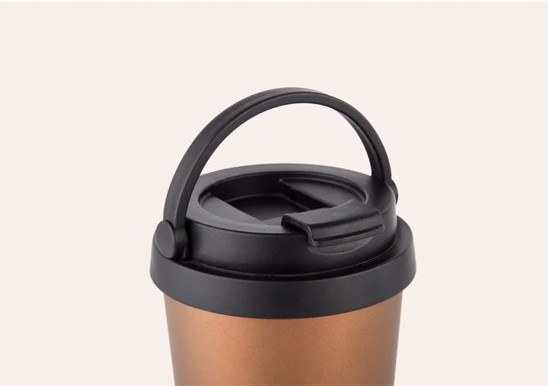  500ML Stainless Steel Beer Mug With Lid