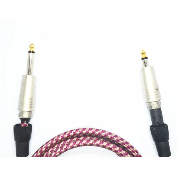 Male Right Angle 6.35mm Male To Male Microphone Guitar Cable Buy