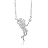 44481 xuping ballet dancer necklace with hamsa, fashion dance jewellery