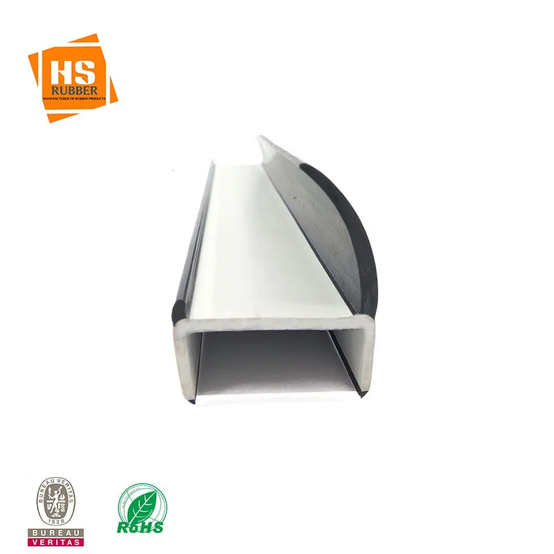Non Toxic Shipping Container Rubber Door Seal Gasket With High Density