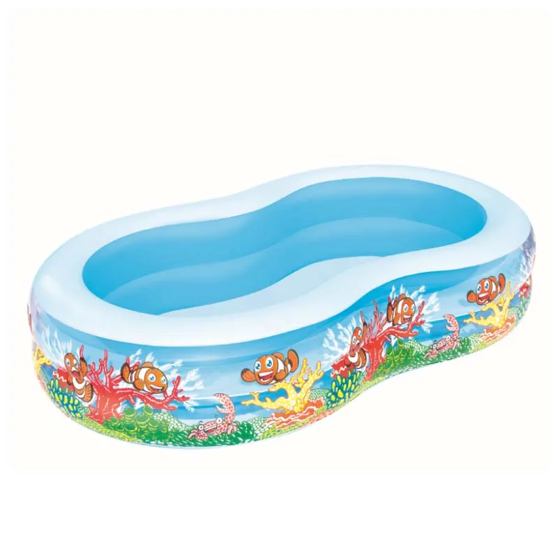 Square Pvc Plastic Swimming Pools Cheap Inflatable Pool - Buy High ...