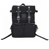 Canvas camera backpack, easy to carry decompression for shoulder shock-proof protection camera