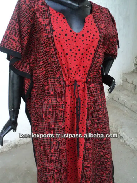 cotton maxi night dress