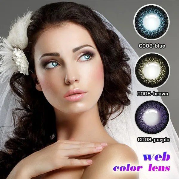The New Look Opaque Cosmetic Colored Contact Lenses For Accept Mix