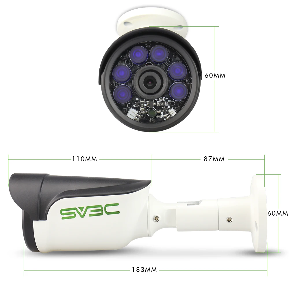 Full hd 1080p poe mini bullet cctv network camera