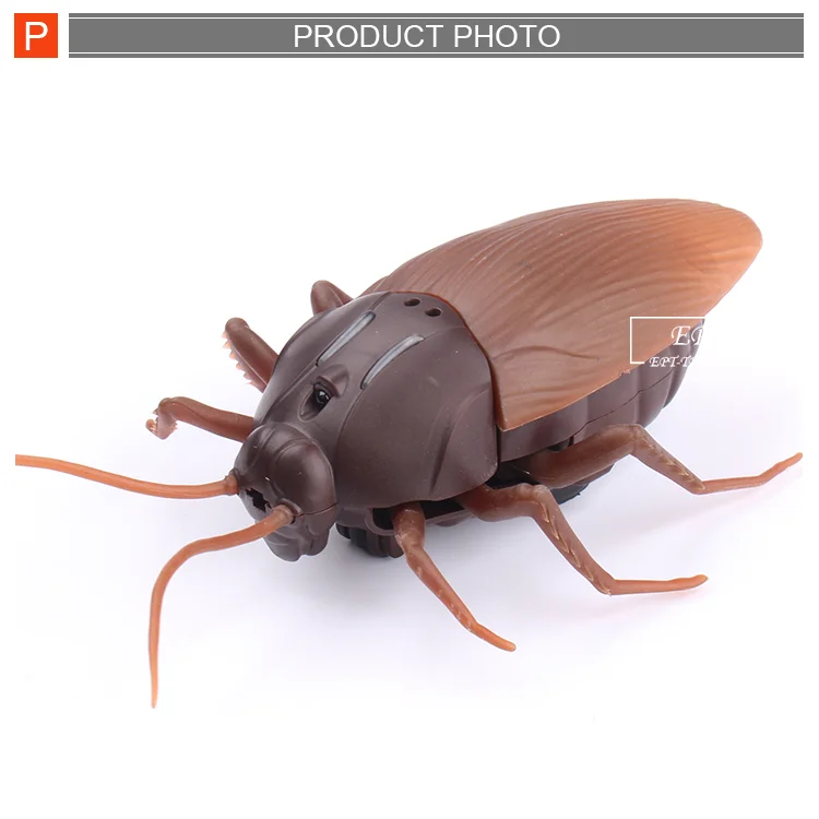 Realistic Novel Spooky Toys Infrared Rc Cockroach Radio Control Roach