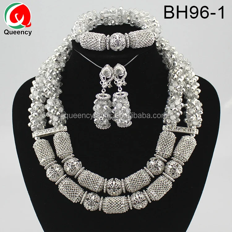 African Wholesale Coral Beads Bridal Jewelry Sets